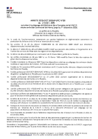 AP 2025-59 piegeage blaireau SNCF Herny