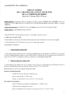 Séance du 13 février 2026