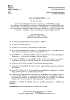 Arreté DCAT BEPE 125 du 17 avril